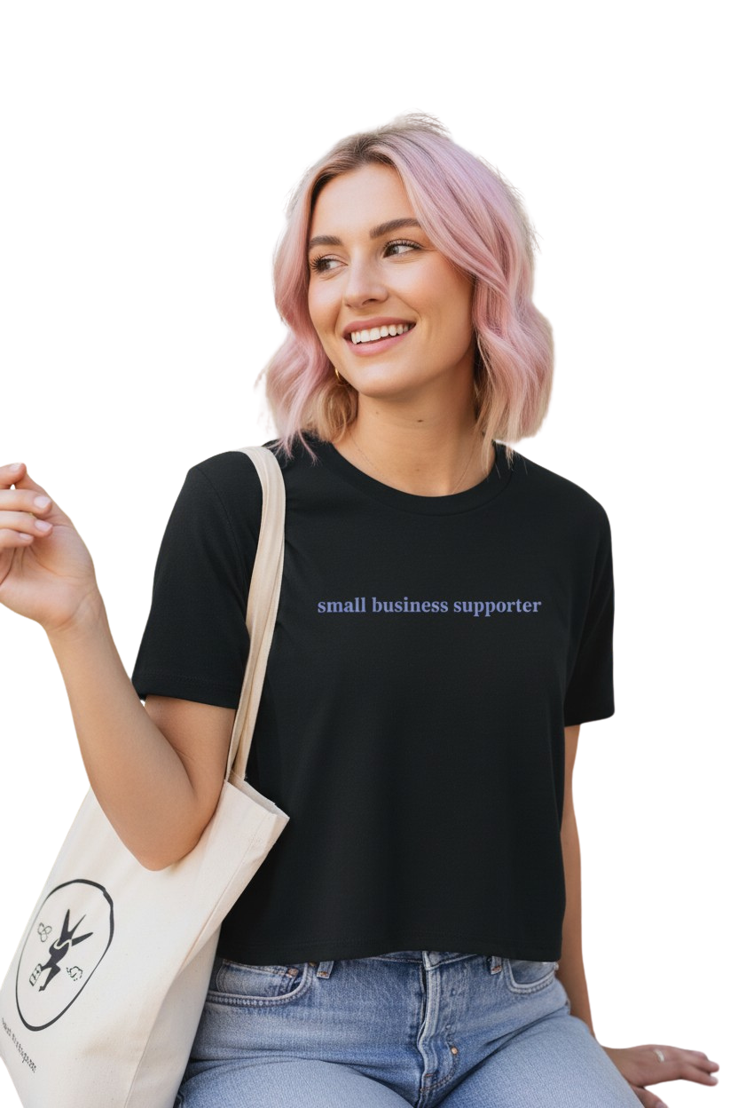 The "Small Business Supporter" Tee (Black)